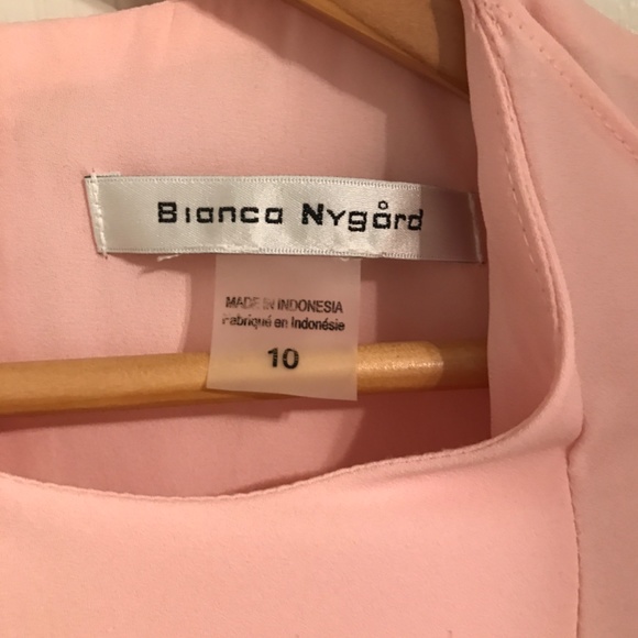 Bianca Nygard pink dress tank size 10 - Picture 3 of 3
